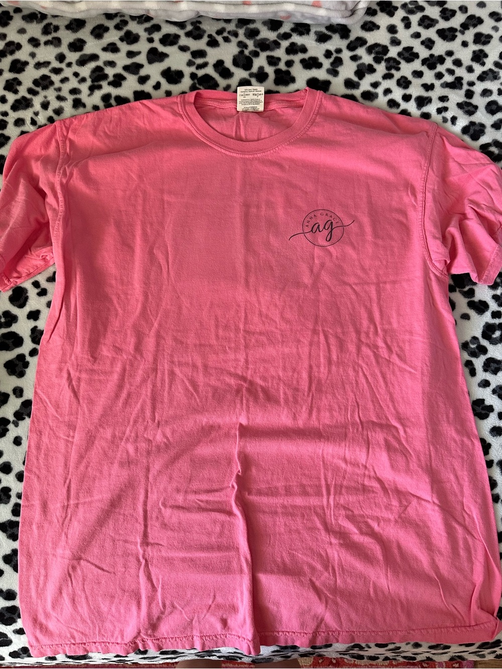 Anna Grace comfort colors tee shirt